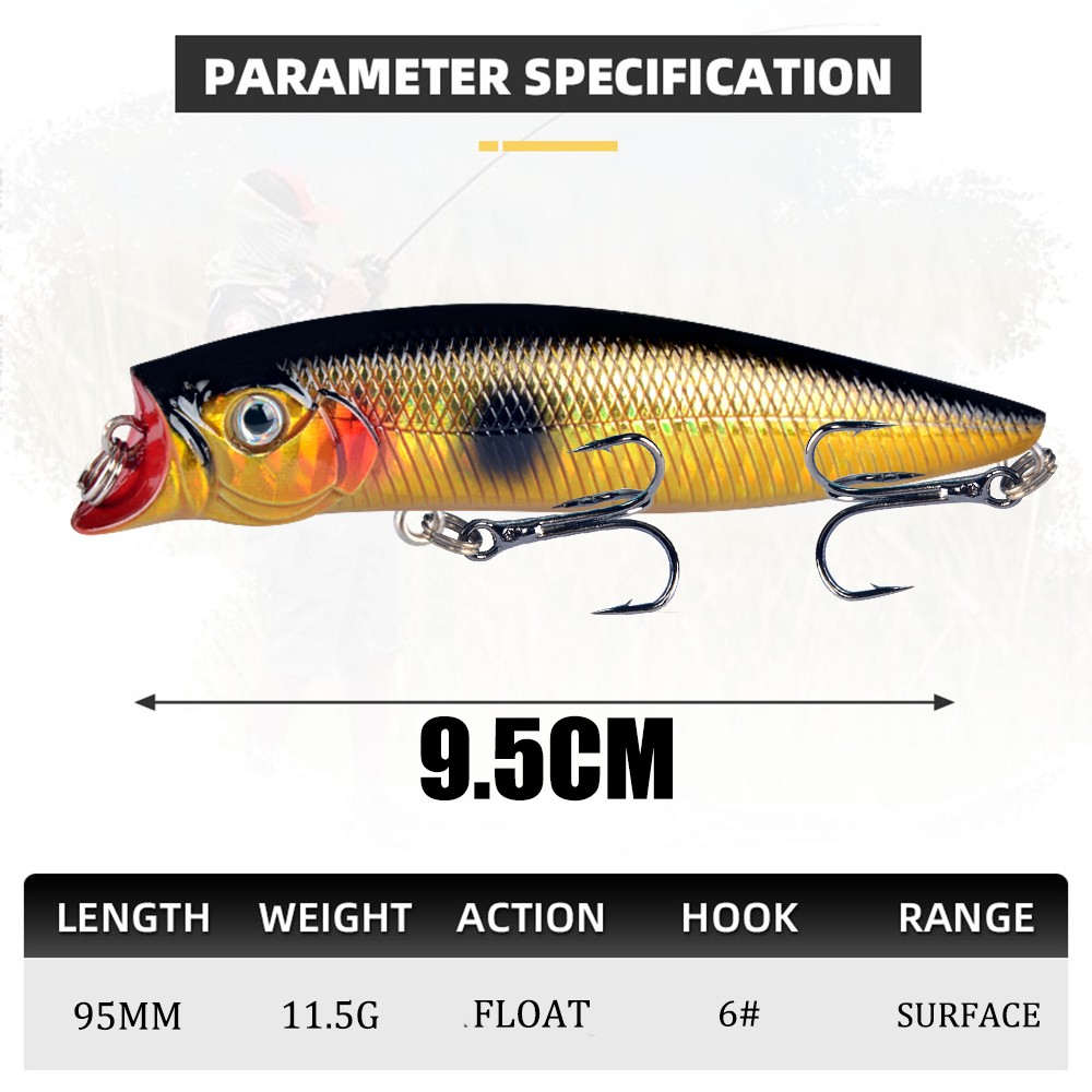 1pcs Fishing Lures High Qualit - Fishing Lure Popper review and price