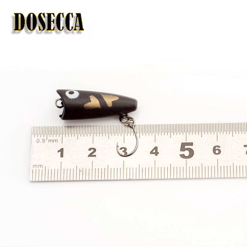 1PCS 2.5cm 1.5g  Topwater Bait - Fishing Lure Popper review and price