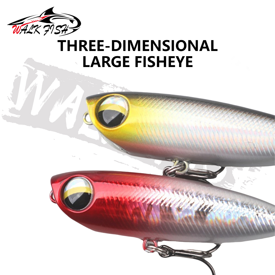 WALK FISH 1Pcs 6cm 5.6g Topwat - Fishing Lure Popper review and price